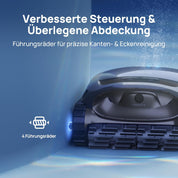 Beatbot AquaSense 2 Akku Poolroboter, Boden & Wand, Wasserlinie doppelt, bis 300㎡, Midnight Blue