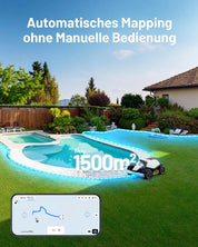 MAMMOTION LUBA mini AWD 1500 Mähroboter 1500 m², NetRTK+Vision, ohne Kabel, 80 % Steigung