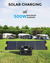 FOSSiBOT F2400 Solar Generator 2048Wh, 2400W (4800W Peak), 3 AC Ausgänge