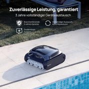 Beatbot AquaSense 2 Akku Poolroboter, Boden & Wand, Wasserlinie doppelt, bis 300㎡, Midnight Blue