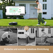 MOVA 1000 Mähroboter 1000 m², 3D-LiDAR & App-Steuerung
