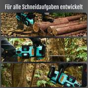 YARDCARE 16" bürstenlose Akku-Kettensäge
