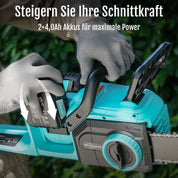 YARDCARE 16" bürstenlose Akku-Kettensäge